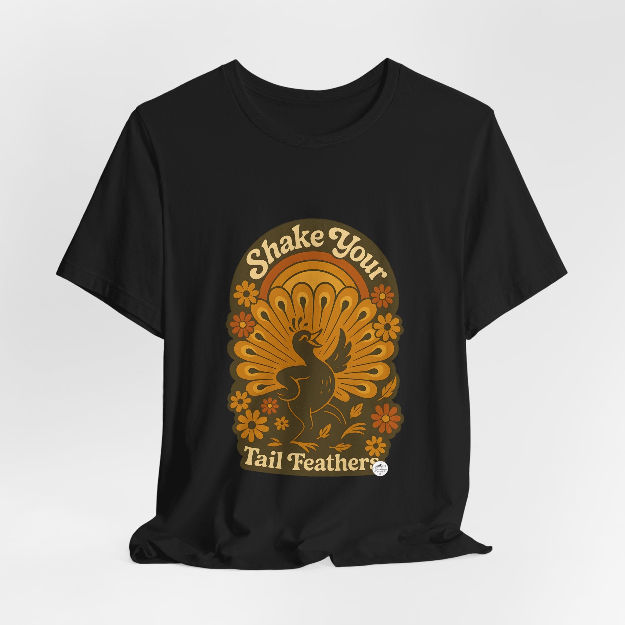 Shake Your Tail Feathers | Retro Dance Bird Tee