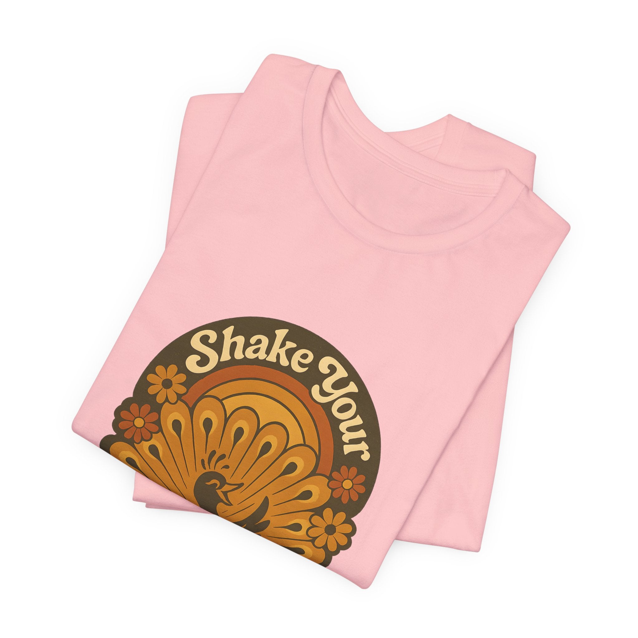 Shake Your Tail Feathers | Retro Dance Bird Tee