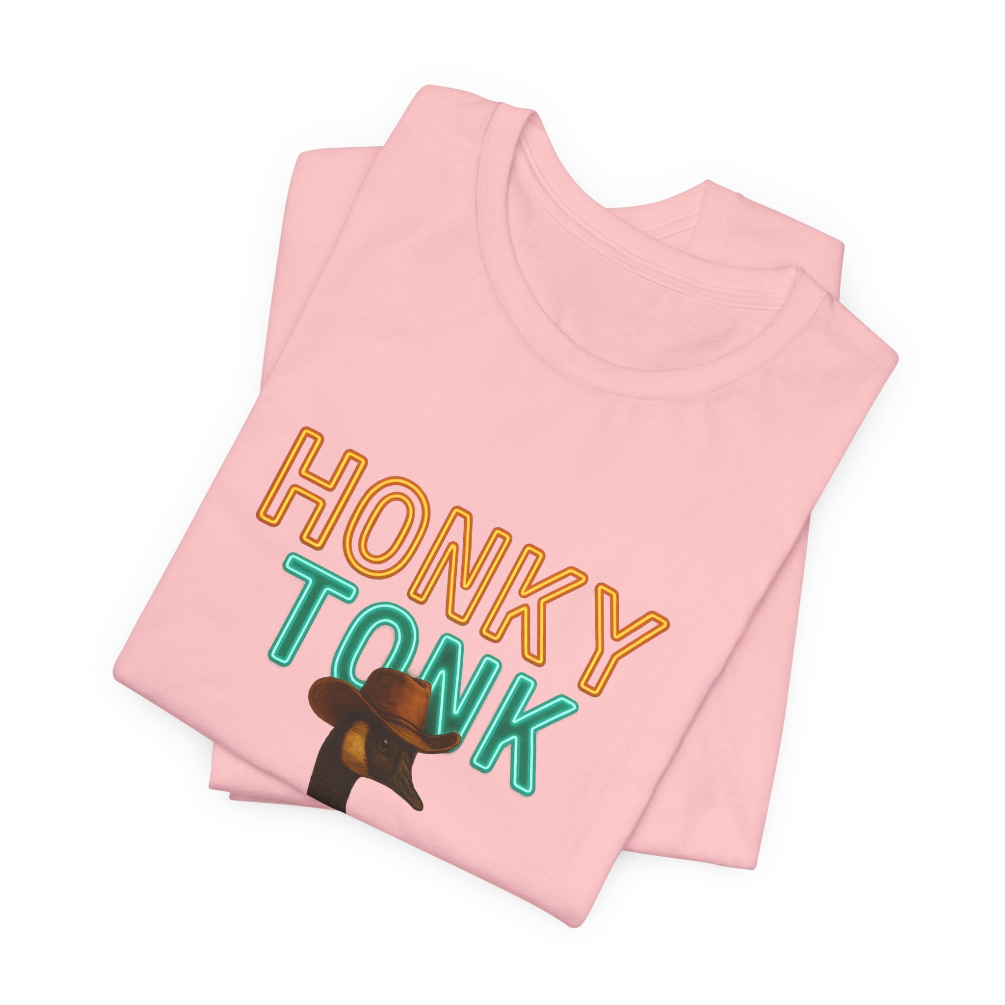 Honky Tonk | Neon Cowboy Goose Tee