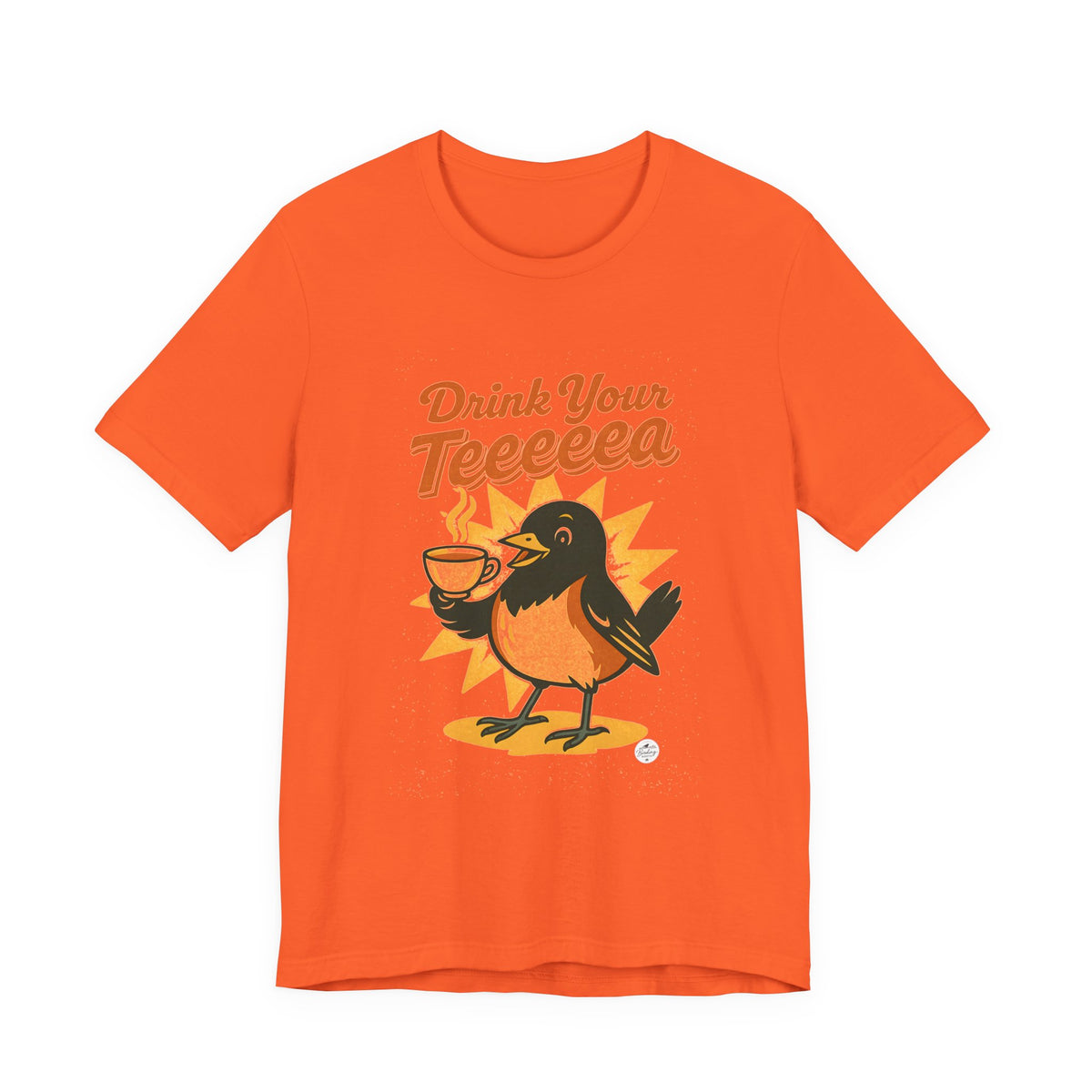 Drink Your Teeeeea — Towhee Bird Call Tee, product photo 6