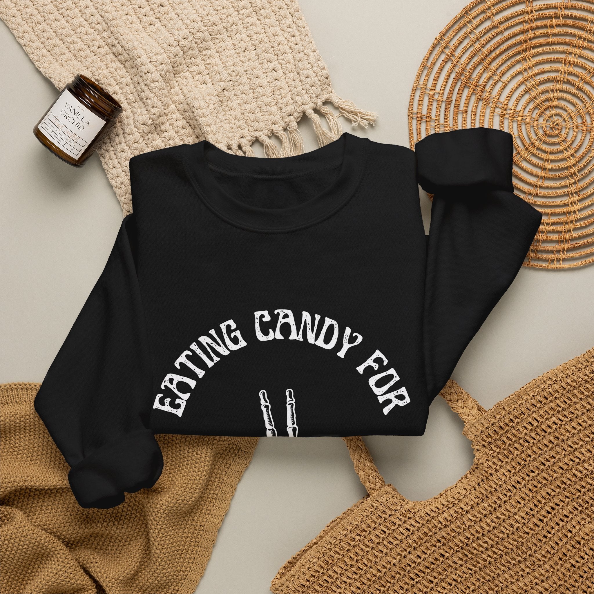 Halloween "Eating Candy for Two" Crewneck