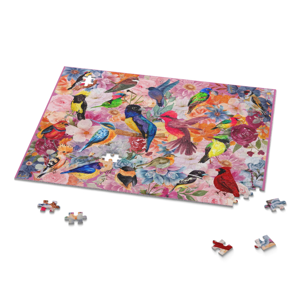Watercolor Birds Puzzle